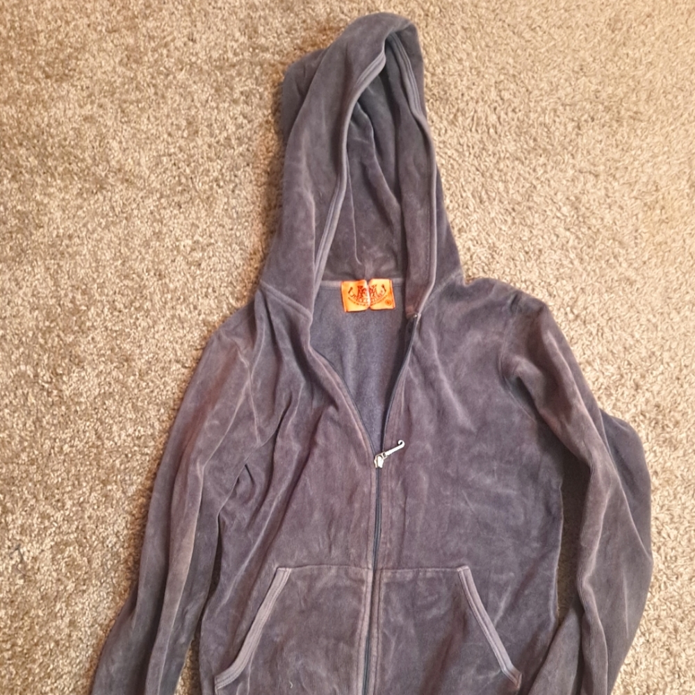 Juicy Couture zip-up hoodie jacket